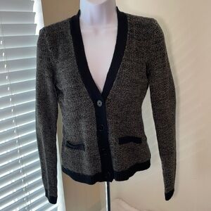 LAUREN Ralph Lauren V Neck Button Cardigan Size Small